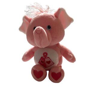 Care Bears Care Bear Cousin Lotsa Heart-Pink Elephant Stuffed Animal-10 in-GUC